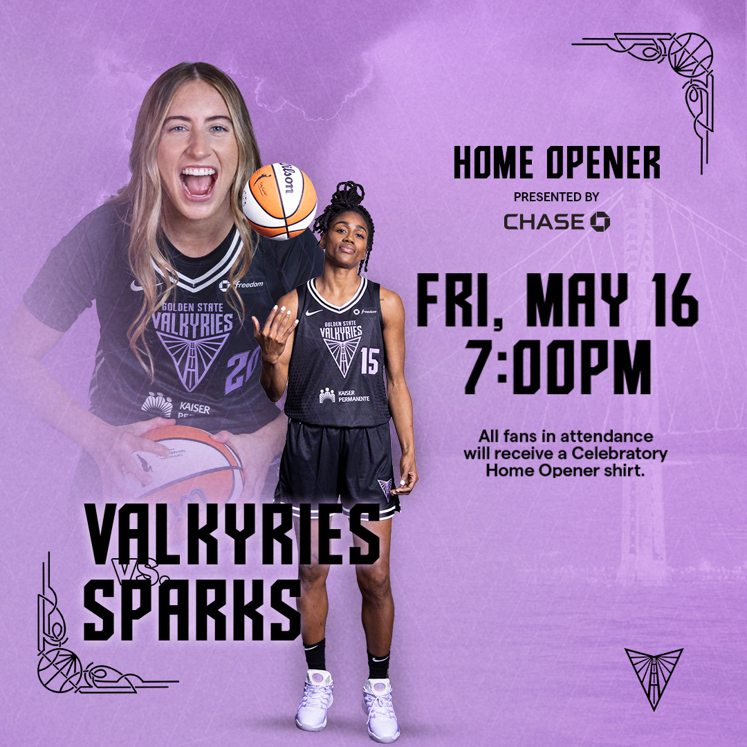 Valkyries vs. Sparks | Chase Center